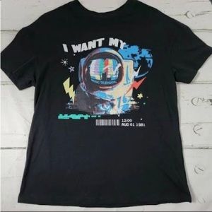 MTV astronaut t-shirt